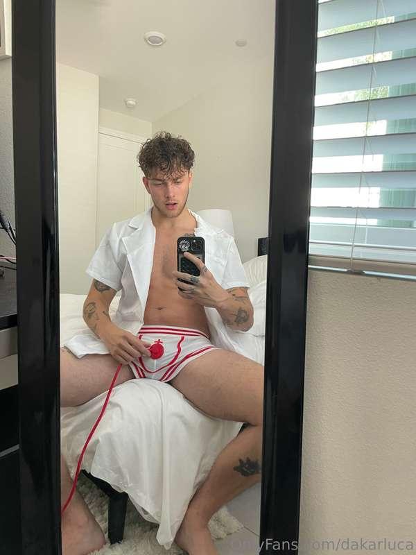 doctor Luca’s ready to get your heart racing and pussy throb..