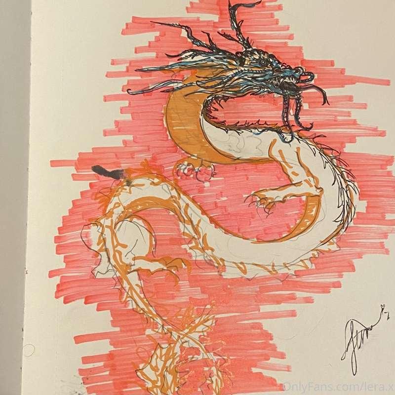 “Quick 2 hour sketch” 😅 Enjoy!!! 🐉