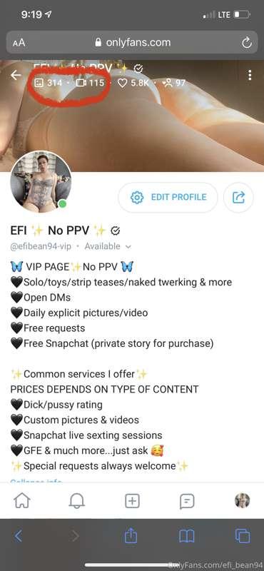 314 pics and 115 videos! All available once subscribed, no P..