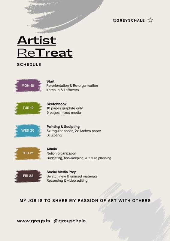 Artist reTreat: An Experiment