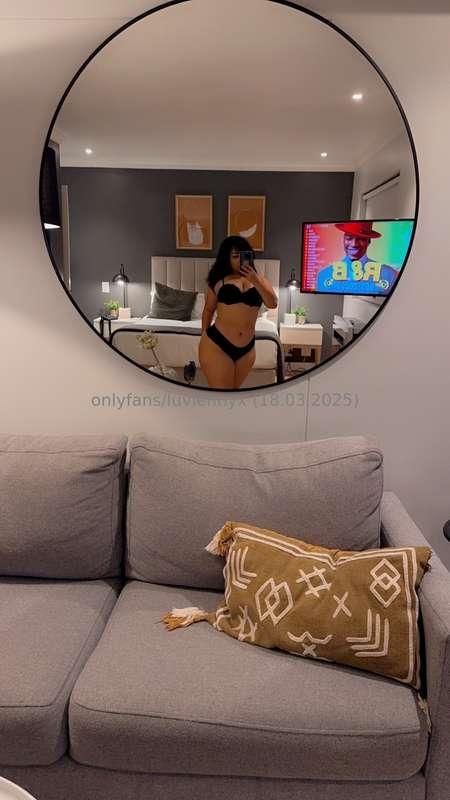 I like black lingerie 