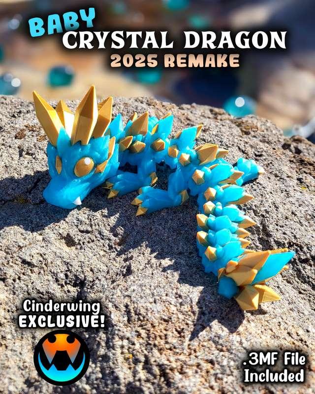 Exclusive - BABY Crystal Dragon 2025 Remake!