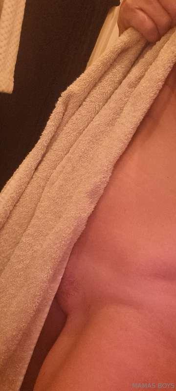 Sorry is my towel getting in your way?