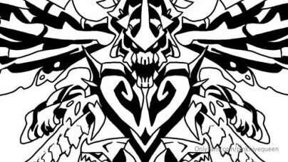 My Tyranid womb tattoo is finished and will be on my body FI..