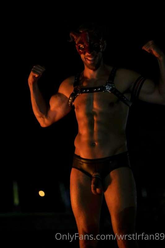 A bit of campfire fun at Gay Nudists international! More to ..