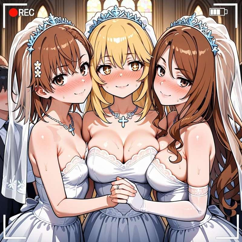 【上位プラン】とある中年の結婚式-レベル5が終わった日-　　166枚(zip, pdf有り)