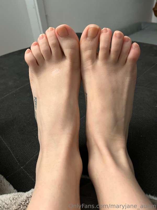 You can do anything you want with my feet, plus I’m ticklish..