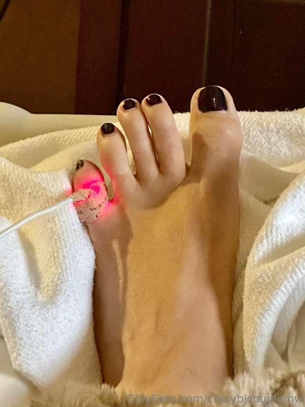 Well this would be my E.T. toe! Good morning. Thankful for a..
