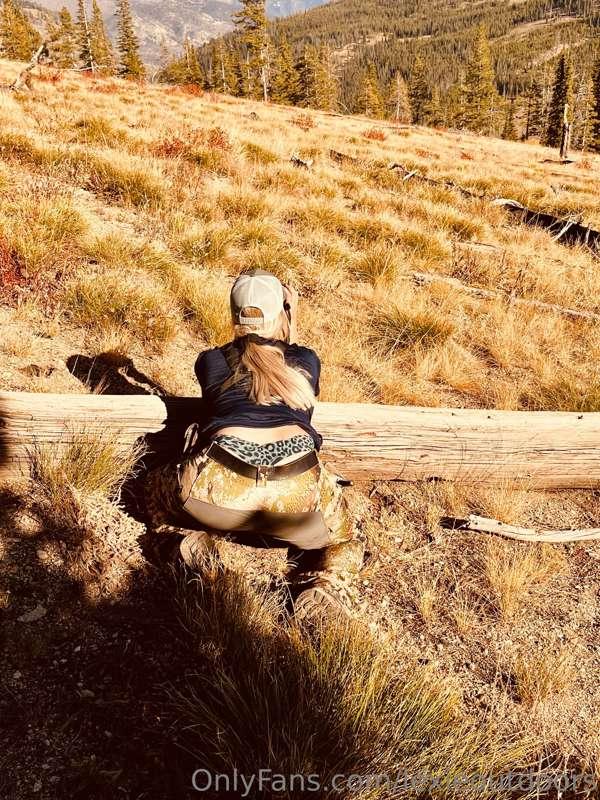 Got caught looking for some meat 😎