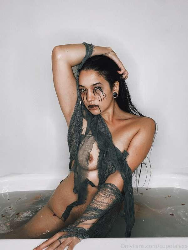 I wish I could pull you in here with me and make you drink m..