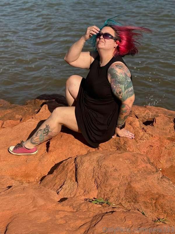 Went exploring around the lake