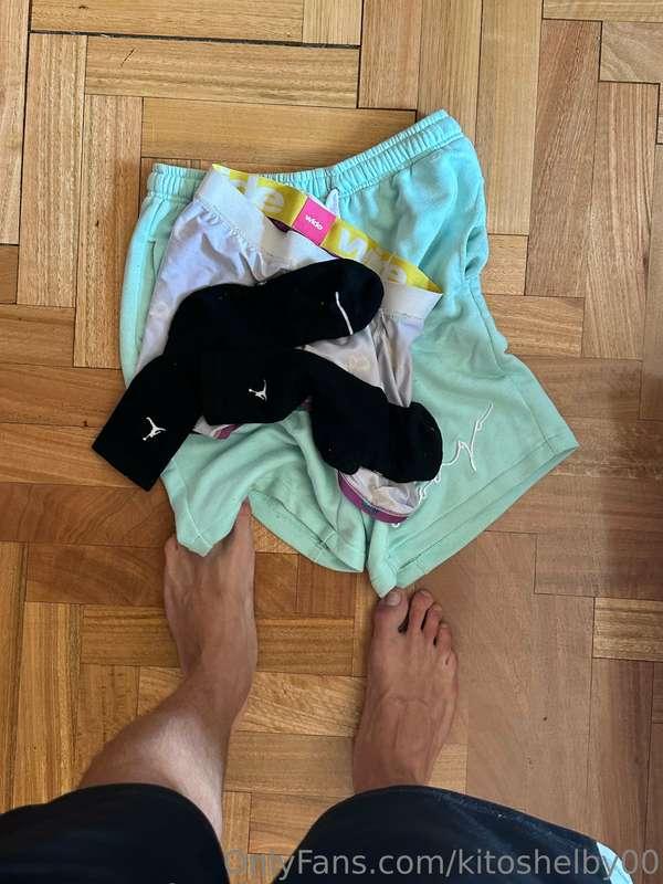 Would you like to have some of my used workout clothes? Thes..