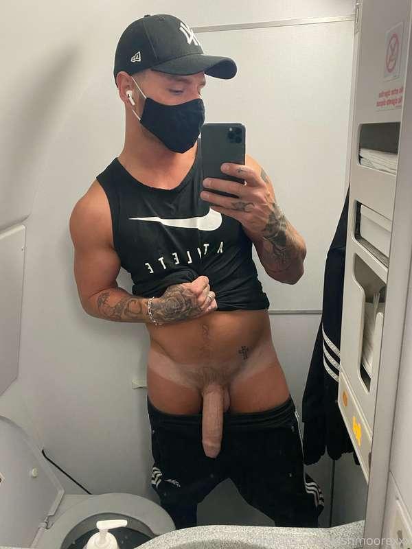 Would you suck my dick in the plane bathroom ?