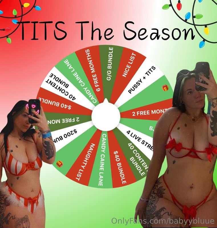 ☃️𝙏𝙄𝙏𝙎 𝙏𝙃𝙀 𝙎𝙀𝗔𝗦𝗢𝗡 𝗪𝗛𝗘𝗘𝗟 !!🎡Santa Claus isn’t the only thing ..