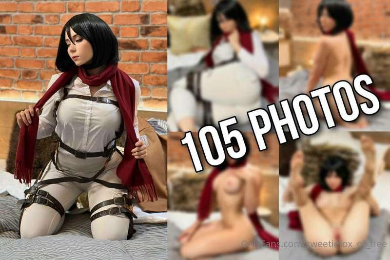 FINALLY! 💥 My sexiest Mikasa cosplay that you all loved so m..