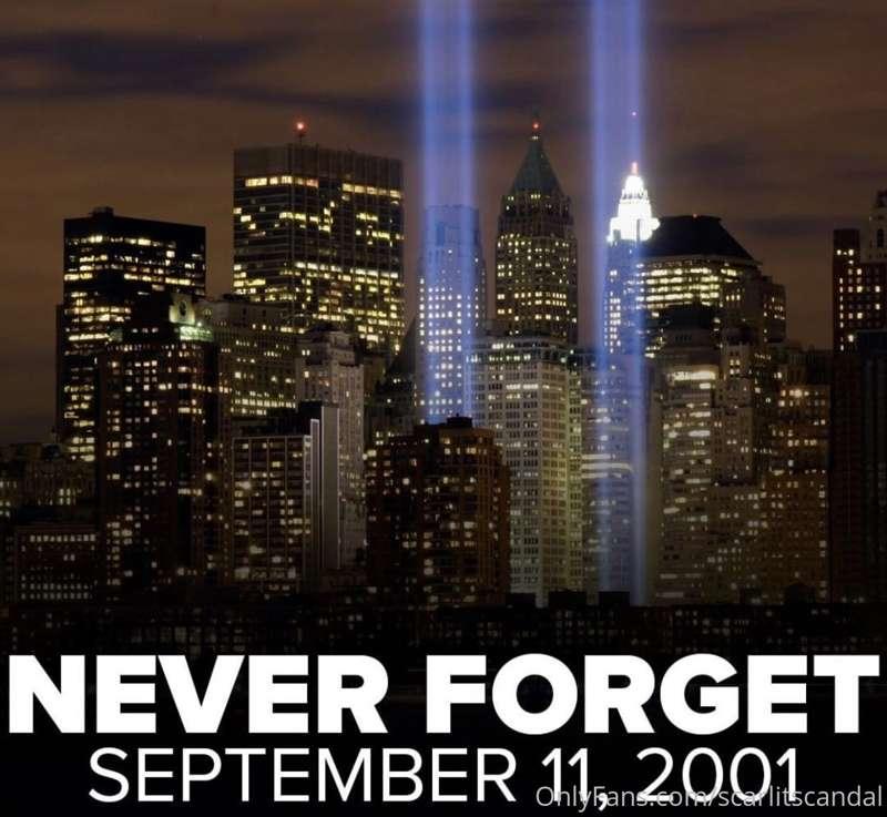 Today marke 20 years since the 9/11 attacks. I’d like to pay..