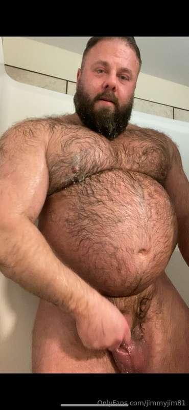 Blowing a load in the shower 