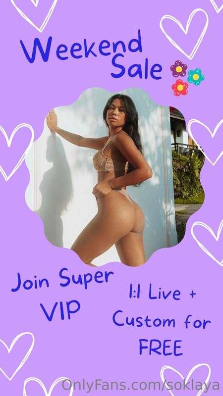 Super VIP is my top tier fanbase and I want to spoil my next..