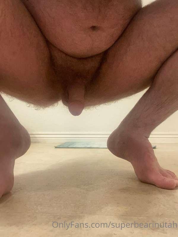 Accidental bear belly shot.  Give it a rub and suck my dick.