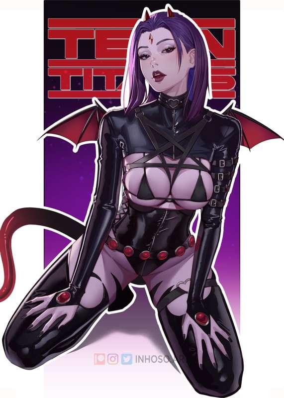 Succubus Raven from Teen Titans