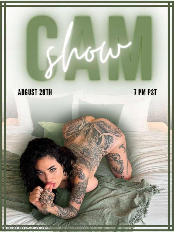 Clear your calendar! Mommy’s going live August 29th at 7pm P..