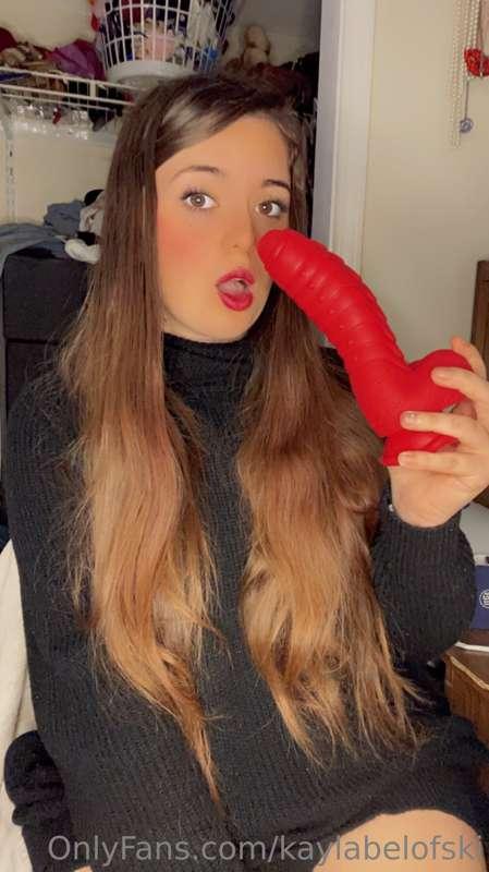 Look at this dildo I used today