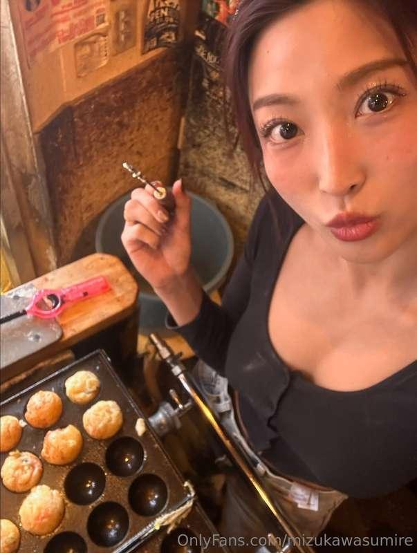 一緒にたこ焼き作ろ〜🐙💕 Let’s make takoyaki together~ 