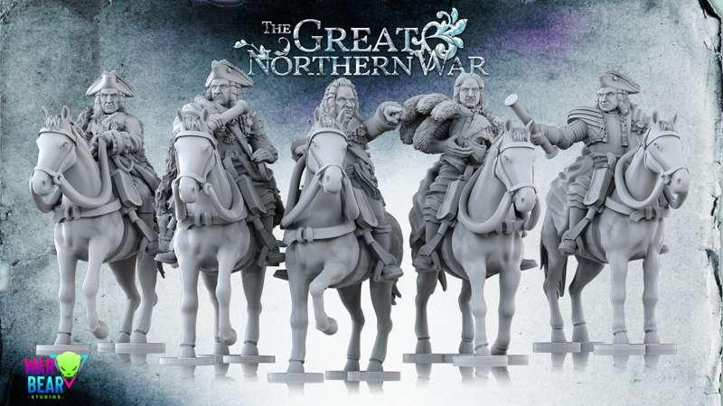 The Great Northern War - Russian High Command & infantry