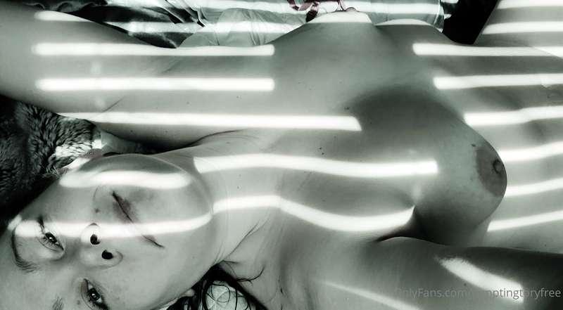 Showered, clean and even used my new lotion so I smell like ..