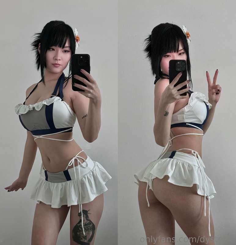 Tifa Lockhart bikini edition! *front or back?*