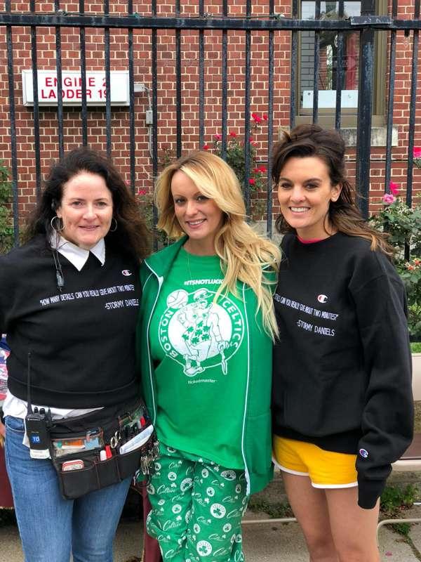 On set for the mainstream series SMILF today in Boston. The ..
