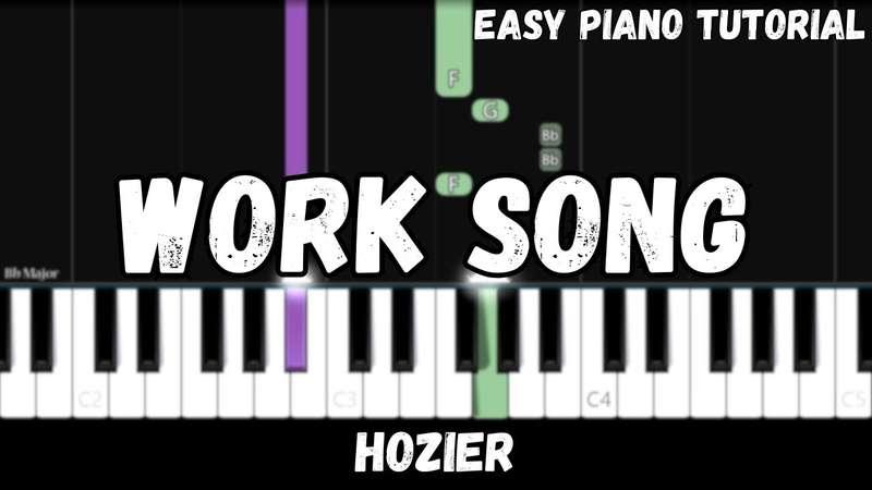 Easy MIDI - Hozier - Work Song (Atlantic Notes Arrangement + Tempo + Colors + Key)
