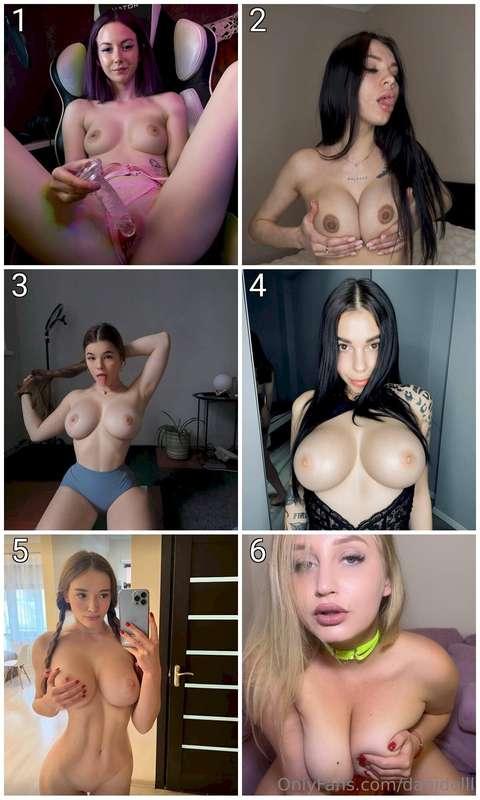 ✨ SUBSCRIBE TO MY BESTIES FOR AMAZING CONTENT!1. 🍭🫦 @naughty..