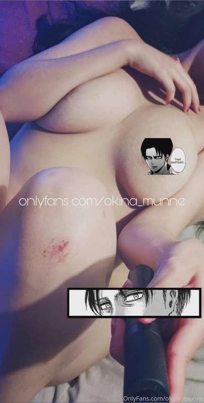 Estas nudes con edits de shingeki no kyojin te la ponen colo..