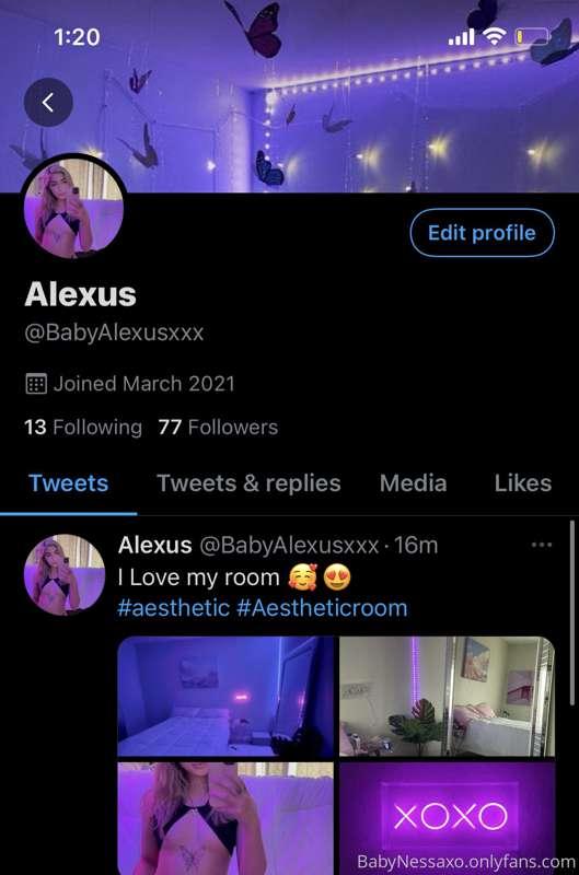 Follow my Twitter for a free pic 🥰