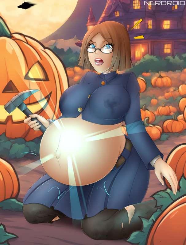 Left in a Pumpkin Patch - OC Commission