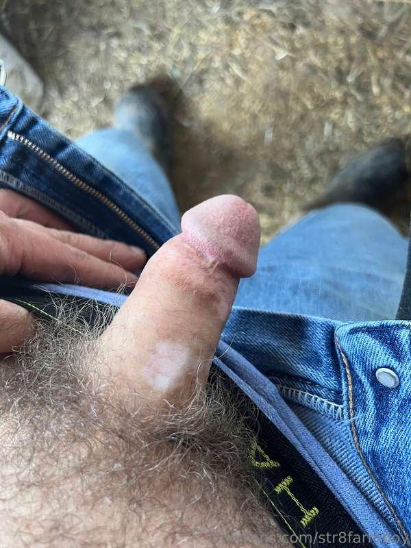 Hot and sweaty at the barn today!
