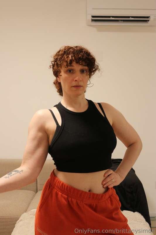 Arms today! I was sweating! 💪