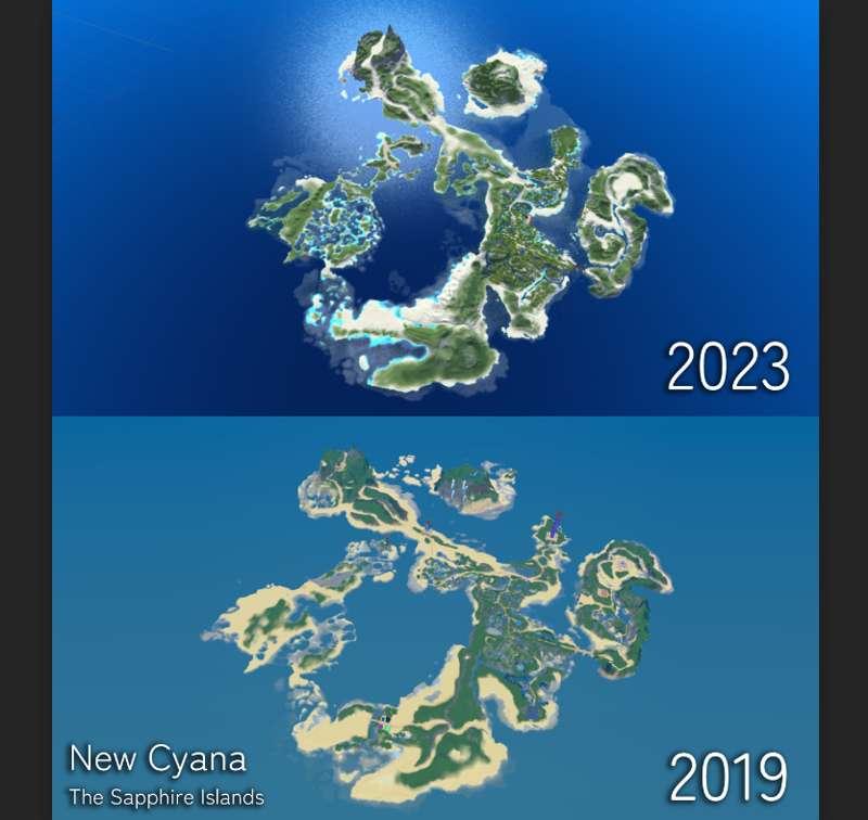 Sapphire Islands Update