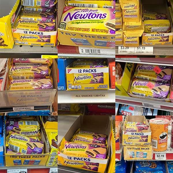 FIG NEWTONS AT THE GAS STATION