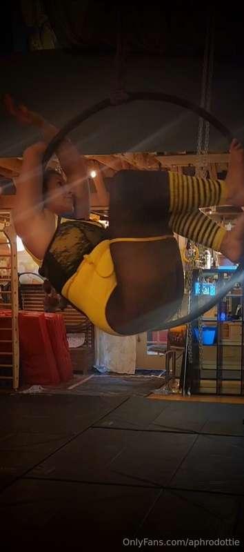 I'm SOOOOO excited!!! Tonight is my FIRST EVER aerial perfor..