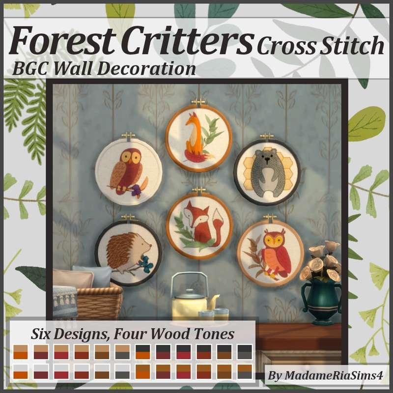 Cross Stitch - Forest Critters