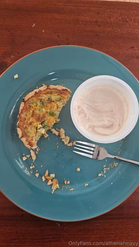 First breakfast sponsored by Trader Joes (I wish it actually..