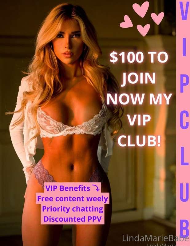 I really hope you join my VIP CLUB so you can see all my Exc..