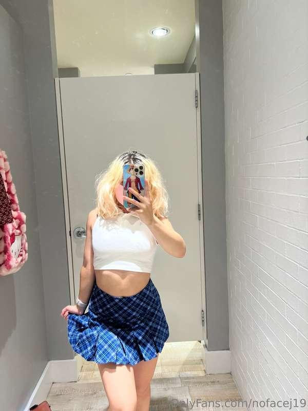 Would you expect all this ass hiding under?