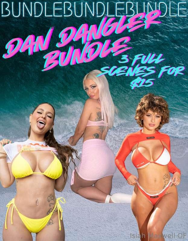 THE DAN DANGLER BUNDLE!! ☀️🎊 3 FOR 1In case you guys haven't..