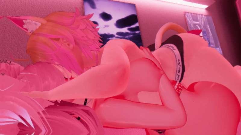 Time for some kitty cat playtime ♥
Two adorable cat girls have a purrfect (sorry) playdate ♥
Feat. @Dudles 
#vr #vrporn #3d #anime #hentai #bigtits #bigass #bouncing #moaning #groping #catgirl #futa #riding #cowgirl #oral #missionary #cum #fyp