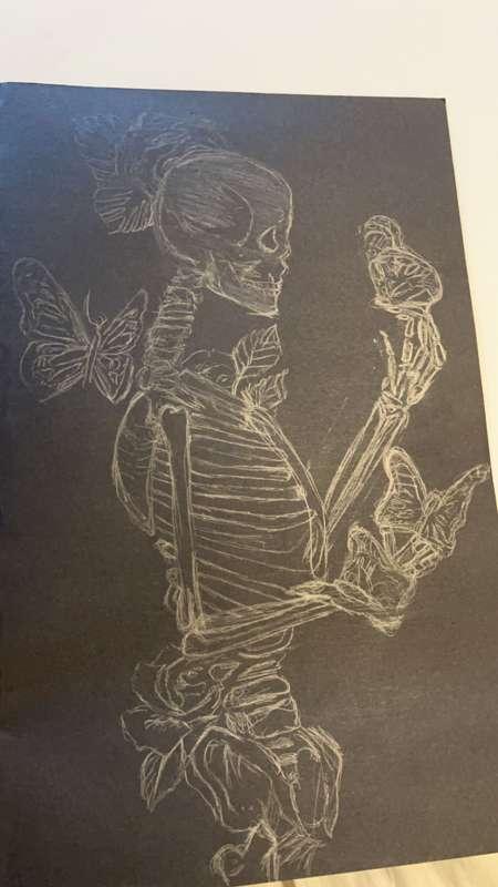 Skeleton Art I be workin on