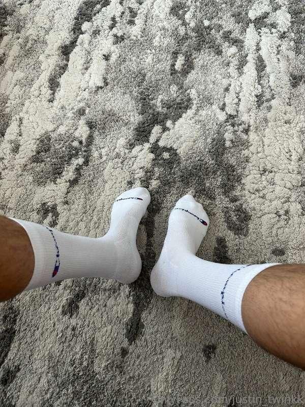 Been getting lots of requests for my sweaty socks... DM me i..