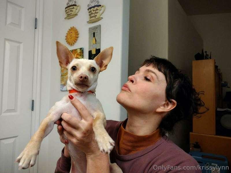 My sister's dog is so cute. Just a puppy. I hope you are hav..